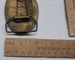 SCHLITZ – trade mark – beer – belt BUCKLE – listing #6791
