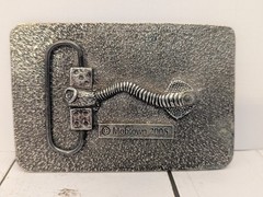 If You Can Read This Put Me Back On My Barstool Belt Buckle Mobtown 2005 4×2.75&Prime;
