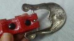 Barry Kieselstein cord sterling moon buckle Billy Martin&rsquo;s alligator belt
