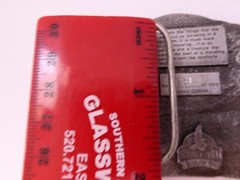 Siskiyou 1992 Naco Campground Belt Buckle Limited #231 of 500 Motorhome Vintage