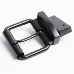 DJCAIZYY 1.5&Prime;(38mm-40mm) Belt Buckle Reversible Replacement 1.5&Prime;, Black