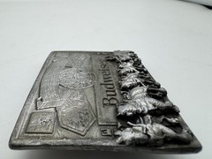 Vintage Budweiser Clydesdale Memorabilia Belt Buckle Markatron