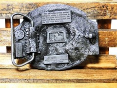 90&rsquo;s Vintage New York Mets Belt Buckle (Limited Edition MLB Official)