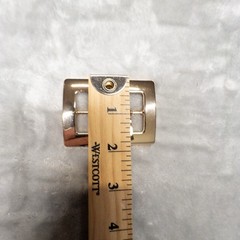Sam Browne Replacement Belt Buckle 50mm Pass Through Fits 2” Belt 70mm x 52mm