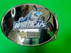 West Michigan Whitecaps Baseball Team Soybean Committee Belt Buckle