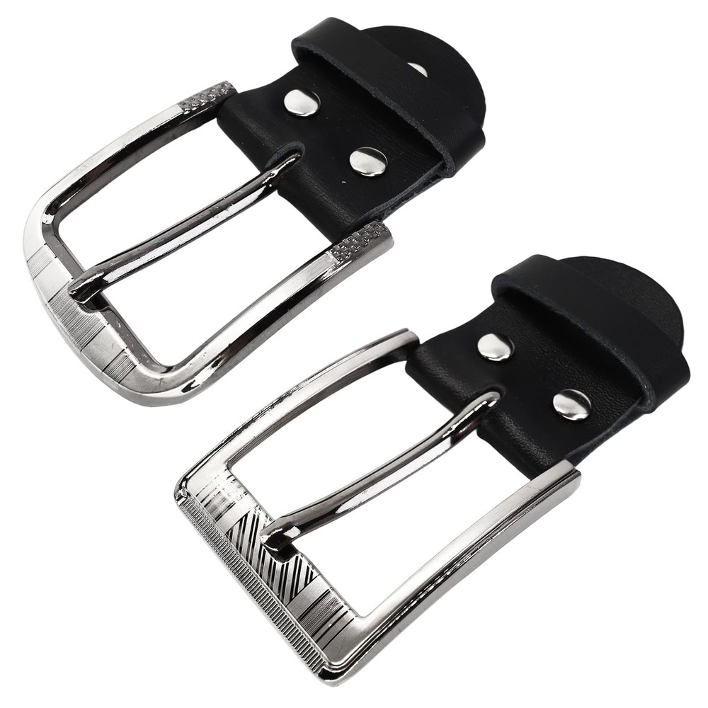 2 pieces belt buckle men, belt buckles for men leather, belt buckle…