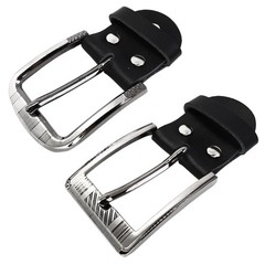 2 pieces belt buckle men, belt buckles for men leather, belt buckle…