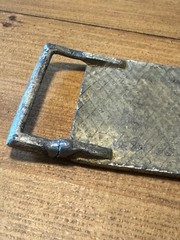 Vintage Levi Strauss & Co. Original Rivited Rectangular Belt Buckle