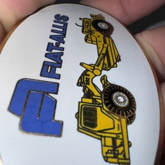 Fiat-Allis Construction Scraper Belt Buckle Rare Free Shipping Rare Vintage