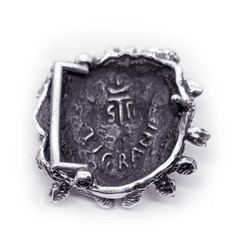 Medusa Gorgo Sterling Silver Belt Buckle