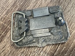 Budwiser Belt Buckle American Legends Foundry Limited Edition (10,000) Made USA