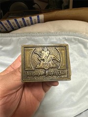 Vintage Anheuser Busch Inc Belt Buckle by CDC Metal Works Colorado