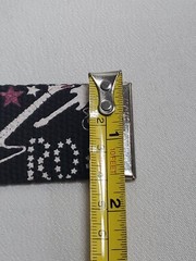 Belt Rock Guitar Music Star Studded Metal Buckle Sz 36- 40 In L