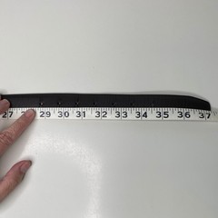Nordstrom Reversible Leather Belt Silver Buckle Classic Size 32