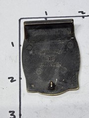 VINTAGE Steam Train Locomotive vintage SOLID BRASS belt buckle 1978 BTS