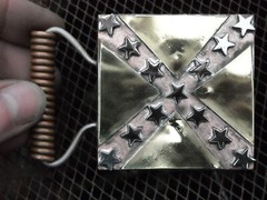 IRON CROSS and Stars Belt buckle – Handmade- RT ARTISAN WORKS