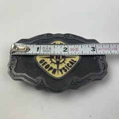 CD Hit Northern Geophysical Belt Buckle Metal Compass Solid Quality