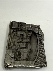 Choo -Choo! Western Train Buckle Cowboy Big Belt Buckle