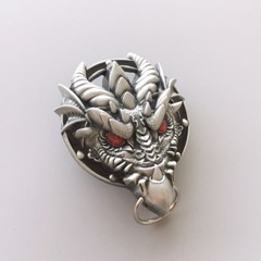 Vintage Style Western Dragon Belt Buckle Boucle de Ceinture
