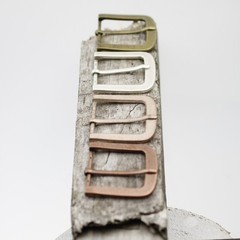 Rosepearl Metal Belt Buckle, Classic Pin Buckle for Leather Belts