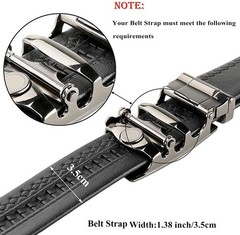 RTGGSEL Men&rsquo;s Metal 40mm Adjustable Ratchet Belt Buckle Only Large, 20