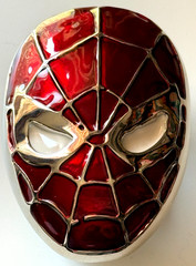 SPIDER-MAN « 3D Face » Marvel Comics Licensed Belt Buckle – Makes a great gift!
