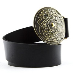 Belt buckle Viking Shield, Warrior brass belt buckle, Scandinavian belt buckle