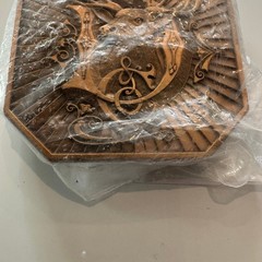 1987 Deere & Company Moline Illinois Octagon Belt Buckle Deer Antler Metal