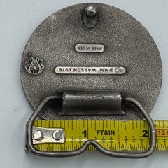 Vintage 1976 Great Northern Railway Belt Buckle Jimm Watson A-40 Made in USA