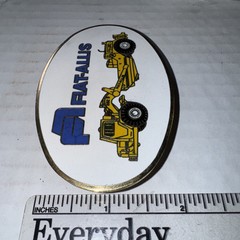 Fiat-Allis Construction Scraper Belt Buckle Rare Free Shipping Rare Vintage