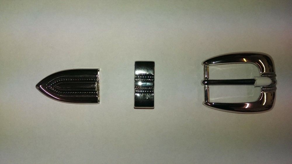 belt buckle set lot of 300, regular price $3.35 per set