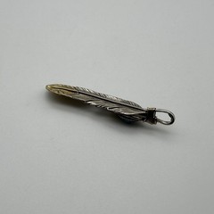 Brass Feather Charm,Necklace DIY Pendants,Keychain Charm,Jewelry Charm lot