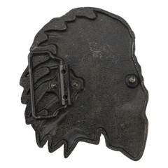 Skull belt buckle Western cowboy motorcycle riding belt buckle