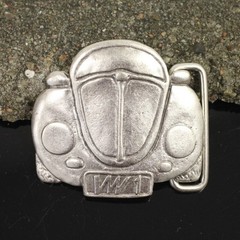 Belt buckle VW Beetle, retro car classic design for classic fans