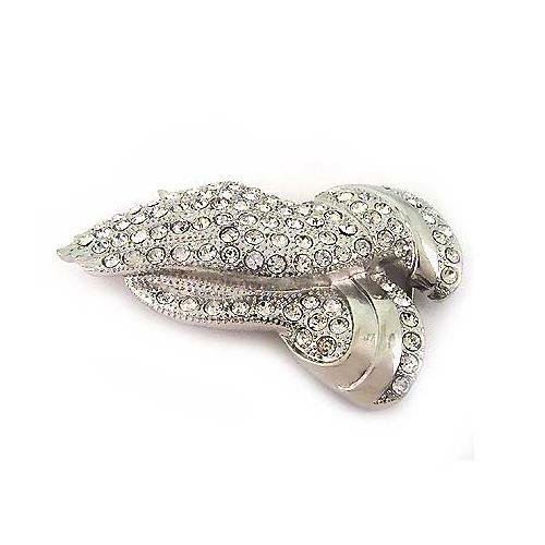 Praying Hand Religious Jesus God Rhinestones Silver Metal Belt Buckle