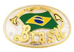 World Cup Football Soccer Country Flag Belt Buckle Mexico Brazil Peru Sport Team