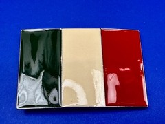 Italian Flag Italy Pride – Enameled Green White Red Patriotic Belt Buckle