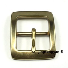 Solid Brass Belt Buckle Men&rsquo;s Pin Belt Buckles Fits For 1.5 inches Belt