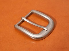 38MM Western Solid Metal Prong End Bar Leathercraft Belt Pin Buckle 3-Piece Set