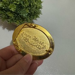 Von West USA Vintage Gold Fishing Lure Belt Buckle Mens Fisherman Outdoor Hobby
