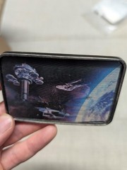 vintage STAR TREK belt buckle THE MOTION PICTURE regula one ENTERPRISE sci-fi