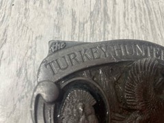 The Turkey Hunter Silver Metal Oval Belt Buckle – Brew City Collectibles