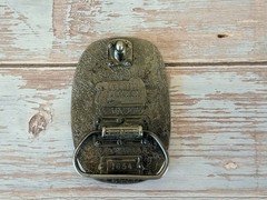 Vintage Buckle Framer Police Belt Buckle We Serve & Protect Law Enforcement
