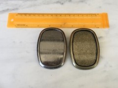 Antique Nickel or Brass Color Western Style Casual Belt Buckle For 1.5&Prime;W Belts