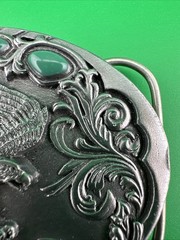 Arroyo Grande Belt Buckle Southwest Style Eagle Turquoise Color Stones
