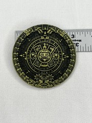 Zinc Alloy Mayan Aztec Solar Calendar Stone Belt Buckle