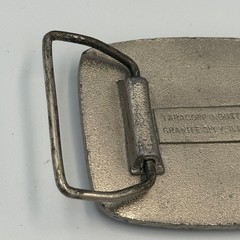 Vintage Lawrence Brand Shot of Champions Shotgun Shell Belt Buckle