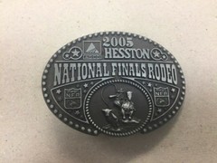 2005 National Finals Rodeo Hesston Belt Buckle – Adult