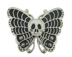 Red Cherry Cherries Metal Belt Buckle Skull Butterfly Fashion Men Women Cowgirl