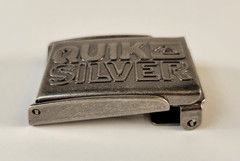 Quicksilver Belt Buckle skate streetwear-Bottle opener on back